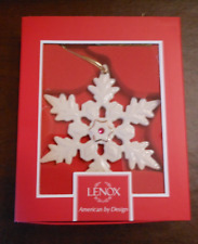 Lenox Winds Of Winter Snowflake Ornament NEW in Box picture