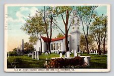 Postcard Old St John's Church Richmond Virginia VA, Vintage J7 picture