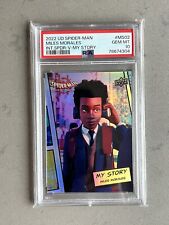 2022 Marvel Spider-Man Into the Spider-Verse My Story Miles Morales #MS02 PSA 10 picture