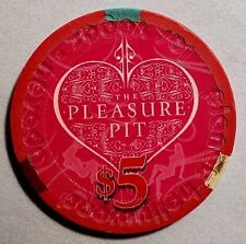 $5 Planet Hollywood Pleasure Pit Casino Chip - *All Pink Version* - Las Vegas   picture