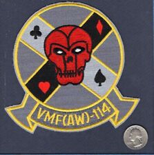 VMF(AW)-114 DEATH DEALERS USMC F9F Cougar F4D Skyray Fighter Squadron Patch picture