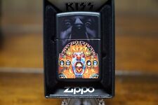 KISS PSYCHO CIRCUS BLACK MATTE ZIPPO LIGHTER MINT IN BOX picture