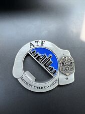 ATF Detroit Field Division Bottle Opener Challenge Coin picture
