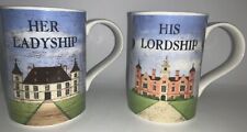 Dunoon Martin Wiscombe His Lordship and Her Ladyship Coffee Cup Fine Stoneware picture