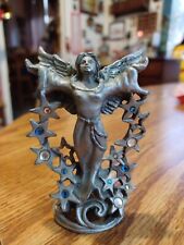 1995 PEWTER & JEWELS FIGURINE ~ ANGEL OF THE STARS By SUNGLO picture