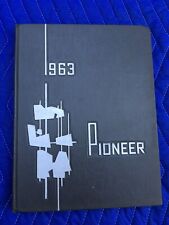 VINTAGE 1963 WISCONSIN STATE COLLEGE YEARBOOK PLATTEVILLE WI PIONEER STATE picture