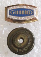 Vintage General Dynamics Electric Boat Division Supervisor Lapel Pin Submarines picture
