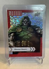 2022-23 UD Marvel Annual Silver Sparkle Parallel Doctor Doom picture