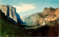 Postcard California Yosemite National Park Valley View from Wawona Tunnel 1960s picture