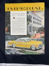 Magazine Ad* - 1955 - Chrysler Imperial picture