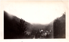 Canyon Scene by M&PP Cog Railway Station Manitou Springs Colorado 1940s Photo picture