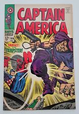 Captain America #108 VF+ Trapster App. Vintage Silver 1969 Jack Kirby High Grade picture
