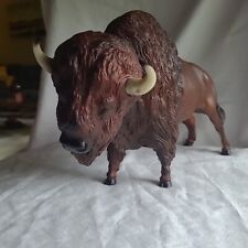 Vintage Breyer Molding Co Buffalo Bison Bull Medium Brown Wild Animal USA No. 76 picture