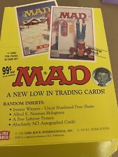 1992 Mad Magazine Series Trading Cards Lime Rock 10 per Envelope Ship Incl picture