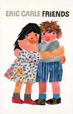 Girl Boy Friends by Eric Carle Postcard Art Unused Unposted picture