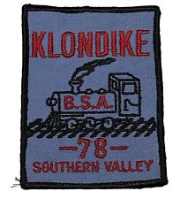 Southern Valley District Patch 1978 Klondike BSA Boy Scouts Badge Emblem Memento picture
