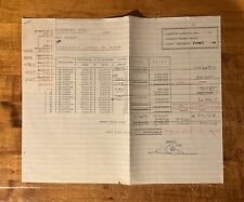 Ferrari Automobili Dealer Invoice to Luigi Chinetti Motors | May 1974 | Original picture