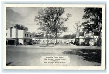 1940 Fountain Court Hotel, Hot Springs Newest Court Arkansas AR Postcard picture