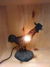 Tiffany Style Rooster Table Lamp picture