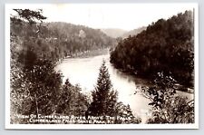 c1950s River Above Falls Cumberland River State Park Kentucky KY RPPC Postcard picture