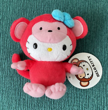 Hello Kitty mini plush red monkey 5 inches Sanrio picture
