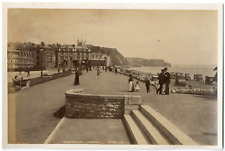 England, Teignmouth, Vintage Albumen Print Parade, 13x20 Albumin Print  picture