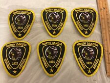 North Dakota Highway Patrol collectors Hat patch set 6 pieces all new picture