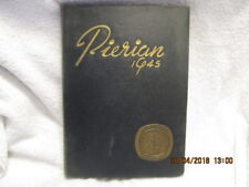 1945 Yearbook Richmond High School IN Pierian With Great Photos & No Writing picture
