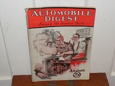 Vintage 1929 August Automobile Digest Magazine picture