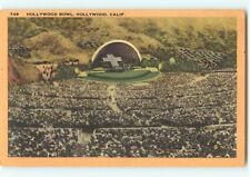 Postcard: Hollywood Bowl (Easter Sunrise Service) - Hollywood, California picture