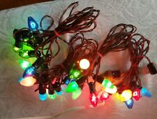 Vintage C-7 Christmas String Lights 27 Lights Working 4 Sets picture