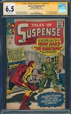 Tales of Suspense #51 1964 CGC 3.5 OWP SS Signed Larry Lieber 1st App Scarecrow picture
