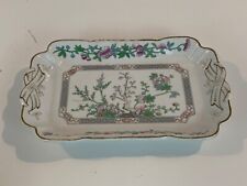 Antique Lamberton China Porcelain Floral Painted Serving Tray picture