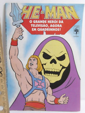 Euro Master of the Universe He-man Mini comic book #1 9.4 + Vtg 1980's picture