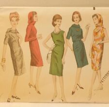 1963 Vogue Dress Sewing Pattern Size 14 #5841 picture