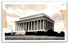Postcard Lincoln Memorial, Washington DC c1926-1940's RPPC H12 picture