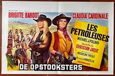 Poster Belgian The Raisers Claudia Cardinale Brigitte Bardot picture