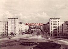 Continental-size RPPC GERMANY. BERLIN - KARL-MARX-ALLEE Foto: Hupfer picture