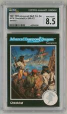 CGC 8.5 Silver 1991 AD&D TSR Card #376 Clyde Caldwell Dungeon Magazine Cover Art picture