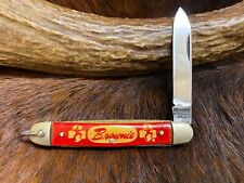 Vintage Kutmaster, Utica N.Y. USA. Brownie Knife, Celluloid Handles, 3 1/8