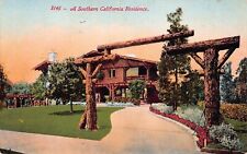 Los Angeles Pasadena CA California Ledyard House Oak Knoll 1912 Vtg Postcard C38 picture