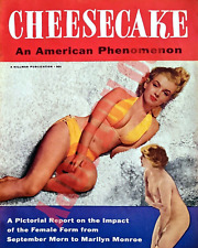 Circa 1953 Cheesecake Magazine Marilyn Monroe Sexy Pin Up Bikini Art 8x10 Photo picture