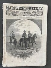 Harper's Weekly 10/29/1864 Civil War Cavalry Officers Army of the James picture