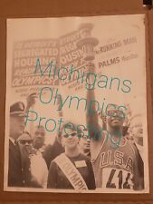 1958 US Olympics Protest Photo picture