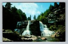 Davis WV-West Virginia, Blackwater Falls, Scenic View, Vintage Postcard picture