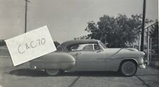 1953 Pontiac Original Black & White Photo, Vintage Car Photograph, Automobilia picture