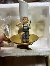 RARE 3 Bradford Edition Ornament Hummel 6th A0034 Stringing Little Brother 2002 picture