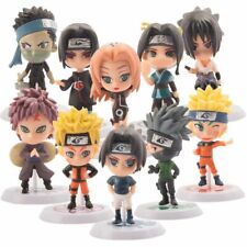 Pack of 10 Naruto Figure Chibi Figure Anime Figurine Birthday Gift Home Decorate picture