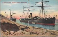 Postcard City of Venice Á Kantara Canal de Suez Egypt  picture
