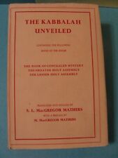 1968 The Kabbalah Unveiled S. L. Macgregor Mathers Books Of The Zohar In English picture